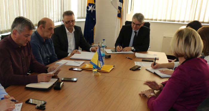 Read more about the article Ministar Bukvarević održao sastanak sa predstavnicima Koordinacije boračkih udruga HVO-a